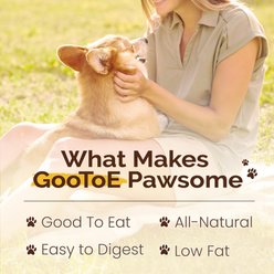 GooToE Natural Chicken Dental Dog Treats, 1.5-lb bag slide 2 of 7