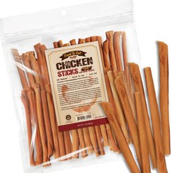 GooToE Natural Chicken Sticks with Sweet Potato Jerky Dog Treats, 1.5-lb bag