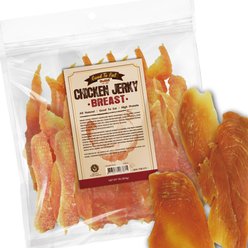 GooToE Natural Chicken Breast Jerky Dog Treats, 1-lb bag
