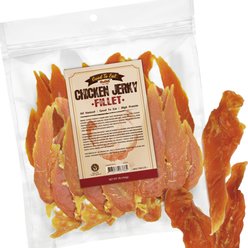 GooToE Natural Chicken Fillet Jerky Dog Treats, 1-lb bag slide 1 of 7