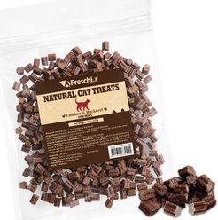 AFreschi Natural Chicken & Mackerel Soft & Chewy Cat Treats, 6-oz bag