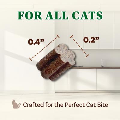 Show full view: AFreschi Natural Buffalo & Chicken & Fish Soft & Chewy Cat Treats, 6-oz bag slide 3 of 7