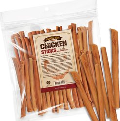 GooToE Natural Chicken Sticks with Chicken Liver Jerky Dog Treats, 1.5-lb bag