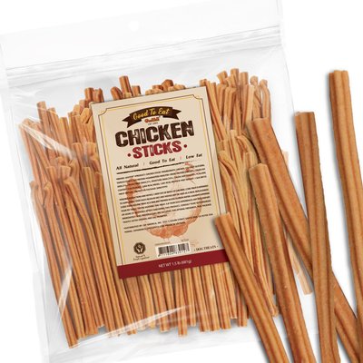 GooToE GooToE Natural Chicken Sticks Jerky Dog Treats, 1.5-lb bag