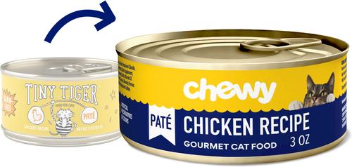 Chewy Made Pate Chicken Recipe Canned Cat Food (FORMERLY TINY TIGER)