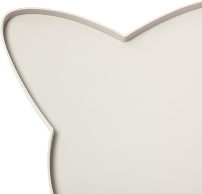 Show full view: Park Life Designs Oscar Silicone Cat Placemat, Light Grey slide 3 of 4