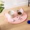 Show in main carousel: Park Life Designs Oscar Silicone Cat Placemat, Blush Pink slide 2 of 4