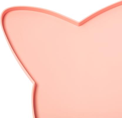 Show full view: Park Life Designs Oscar Silicone Cat Placemat, Blush Pink slide 3 of 4