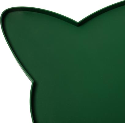 Show full view: Park Life Designs Oscar Silicone Cat Placemat, Fern Green slide 2 of 4