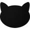 Show in main carousel: Park Life Designs Oscar Silicone Cat Placemat, Black slide 1 of 2
