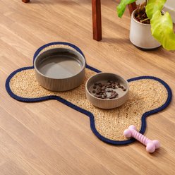 Park Life Designs Loxley Cat Placemat, Blue slide 2 of 3