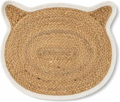 Park Life Designs Oscar Cat Placemat, White