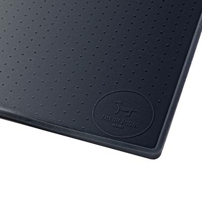 Show full view: Park Life Designs Silicone Mess Free Dog Placemat, Navy Blue slide 2 of 4