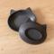 Show in main carousel: Park Life Designs Nico Cat Dish Set, Small, 2 count, Dark Grey slide 3 of 6