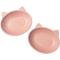 Show in main carousel: Park Life Designs Nico Cat Dish Set, Small, 2 count, Pink slide 1 of 5