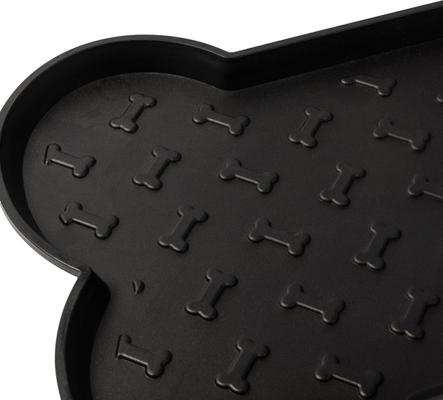 Show full view: Park Life Designs Olso Feeding Dog Tray, Black, Large slide 2 of 6