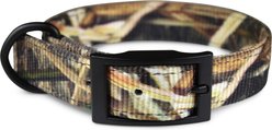 OmniPet Regular Buckle Dog Collar, Mossy Oak Shadow Grass Blades Camo, 27-in, 20 to 24-in neck, 1-in wide