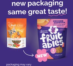 Fruitables Tuna & Pumpkin Flavor Crunchy Cat Treats, 30-oz bag slide 2 of 9