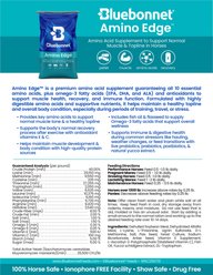 Bluebonnet Feeds Competitive Edge Amino Acid Recovery Pellets Horse Supplement, 40-lb bag slide 2 of 5