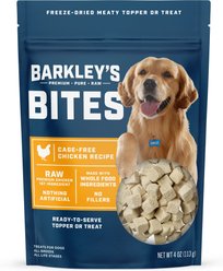 Barkley's Bag Bites Chicken Freeze-Dried Dog Treats, 4-oz bag slide 2 of 2