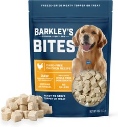 Barkley's Bag Bites Chicken Freeze-Dried Dog Treats, 4-oz bag