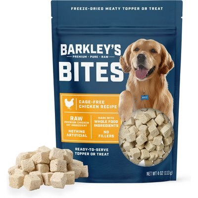 Barkley's Bag Barkley's Bag Bites Chicken Freeze-Dried Dog Treats, 4-oz bag