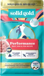 Solid Gold High Protein Gut Health Real Beef, Egg & Pea Grain-Free Dry Dog Food, 22-lb bag