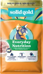 Solid Gold Real Lamb & Brown Rice Recipe Whole Grain Dry Cat Food, 12-lb bag