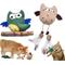 Show in main carousel: Fashion's Talk Owl Silvervine Stick Chew Cat Toy with Catnip, Multicolor, 2 count slide 1 of 10