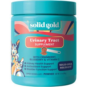 Solid Gold Berry Balance Cranberry Urinary Tract Health Powder Supplement for Dogs & Cats, 3.5-oz jar