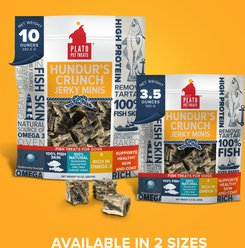 Plato Hundur's Crunch Jerky Minis Dog Treats, 10-oz bag slide 2 of 7