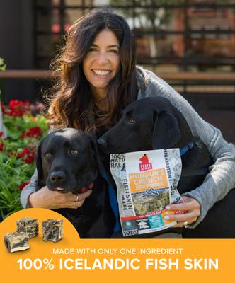 Show full view: Plato Hundur's Crunch Jerky Minis Dog Treats, 10-oz bag slide 6 of 8