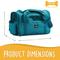 Show in main carousel: Canine Canyon Bella Airline Approved Duffel Dog Carrier, Teal slide 2 of 9