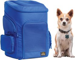 Canine Canyon Gio Airline Approved Backpack Dog Carrier, Bright Blue