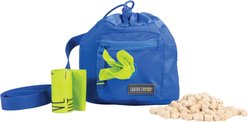 Canine Canyon Buckley Dog Training Treat Bag, Bright Blue