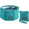 Show in main carousel: Canine Canyon Rufus Collapsible Wallet Travel Dog Bowl, Teal, Medium, 6-cup slide 1 of 10