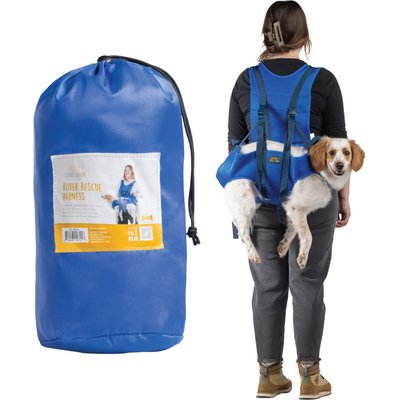Canine Canyon Canine Canyon Rover Rescue Dog Carry Support Harness, Bright Blue