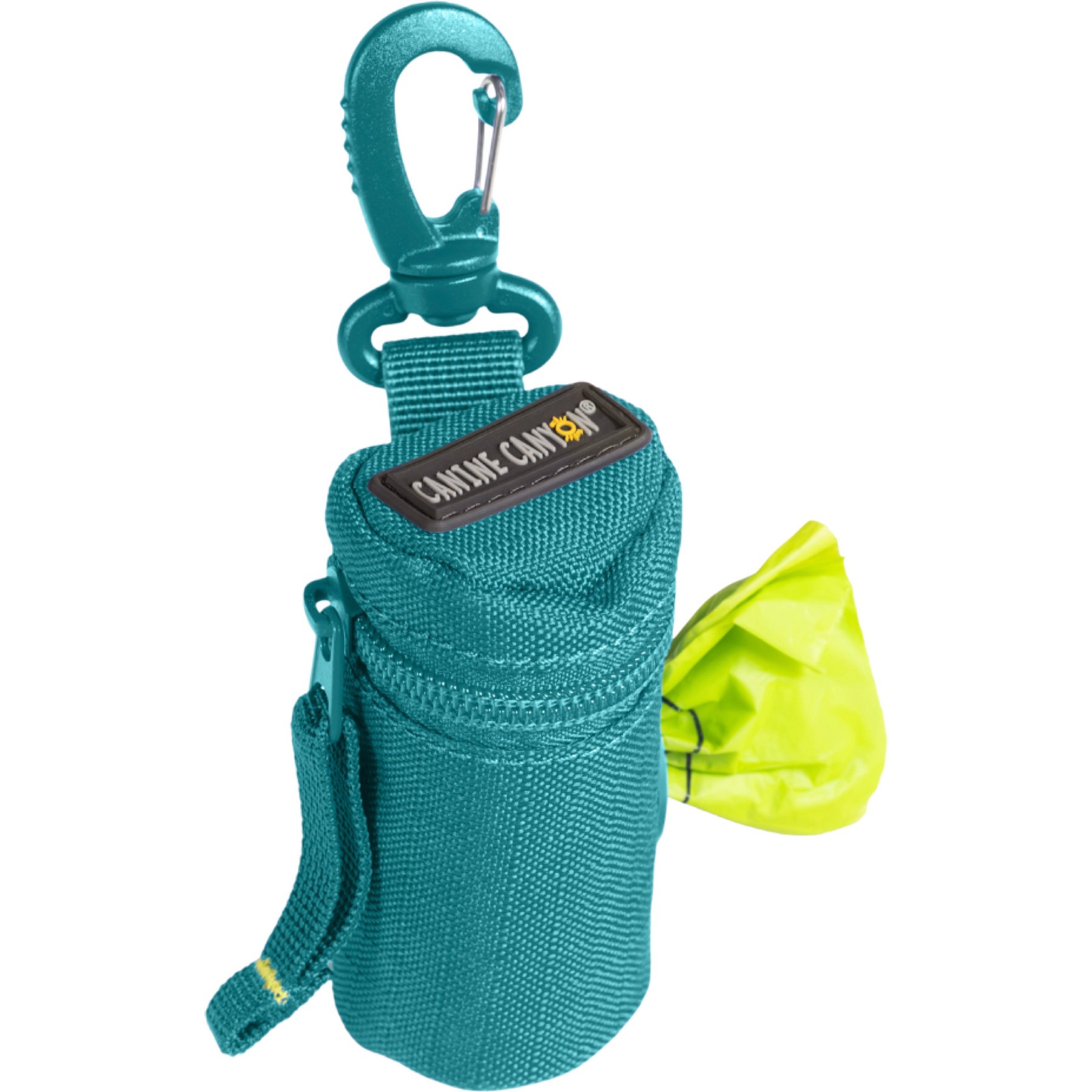 Canine Canyon Bailey Dog Poop Bag Dispenser, Teal, Medium, Dispenser