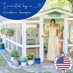 Bee Jeweled Coop The Coop Scoop 2-in-1 Chicken Poop Scoop, Rake & Hand Shovel, 10-in handle slide 2 of 9