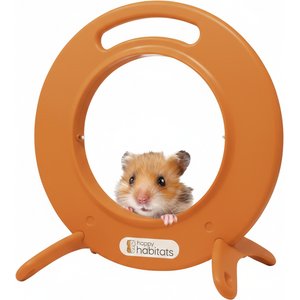 Happy Habitats Roam Ring Hamster Roam Ball Accessory, Orange, One Size