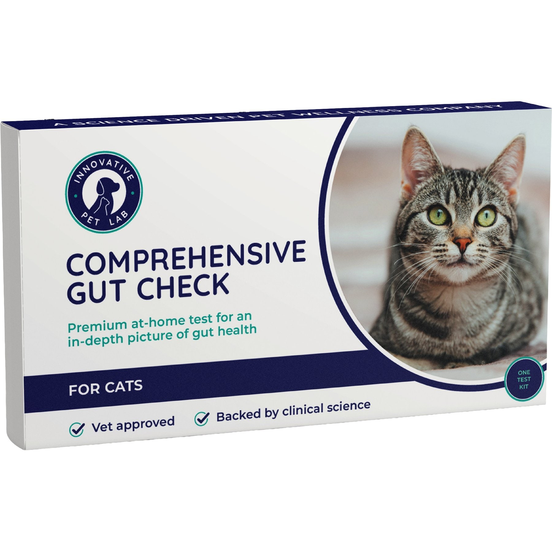 Innovative Pet Lab Comprehensive Gut Check Test Kit for Cats