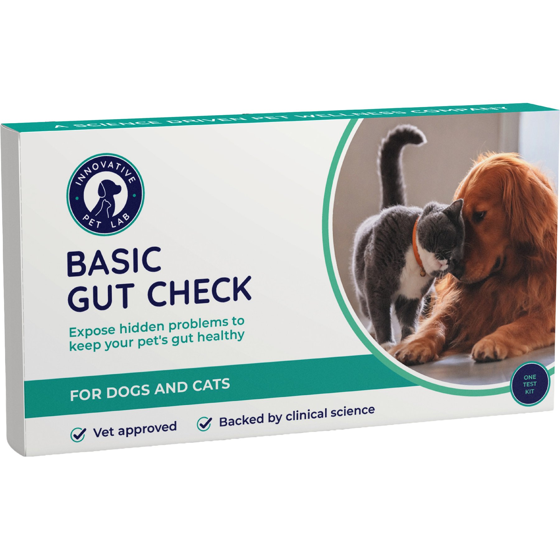 Innovative Pet Lab Basic Dog & Cat Gut Check Kit
