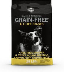Diamond Naturals Grain-Free Chicken & Sweet Potato Formula Dry Dog Food, 28-lb bag