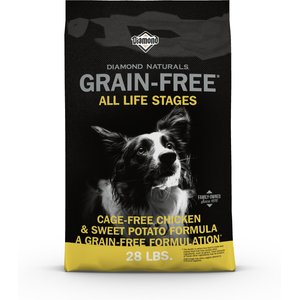 Diamond Naturals Grain-Free Chicken & Sweet Potato Formula Dry Dog Food, 28-lb bag