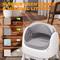 Show in main carousel: PetPivot AS11 Open-Top Self Cleaning with Safety Protection Automatic Cat Litter Box, Grey slide 4 of 9