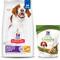 Show in main carousel: Hill's Science Diet Adult Sensitive Stomach & Skin Grain-Free Chicken & Potato Recipe Dry Dog Food, 24-lb bag + Hill's Grain-Free Crunchy Naturals with Chicken & Apples Dog Treats, 8-oz bag slide 1 of 9