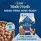 Show in main carousel: Blue Buffalo Love Made Fresh Fully Cooked Natural Chicken Meatball Small Breed Dog Food, 1-lb pouch, case of 4 slide 10 of 11