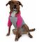 Show in main carousel: Doggie Design Color-Block Solid Dog Hoodie, Pink on Gray, Small slide 2 of 5