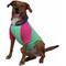 Show in main carousel: Doggie Design Color-Block Solid Dog Hoodie, Pink on Mint, XXXX-Large slide 2 of 4