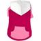 Show in main carousel: Doggie Design Color-Block Solid Dog Hoodie, Pink on Pink, XXXX-Large slide 1 of 5